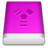 Pink FireWire Icon